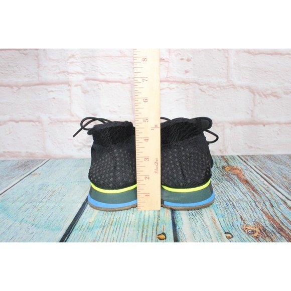 Adidas Black Mesh Breathable Athletic Low Top Sneakers Shoes Size 9 - Picture 7 of 7